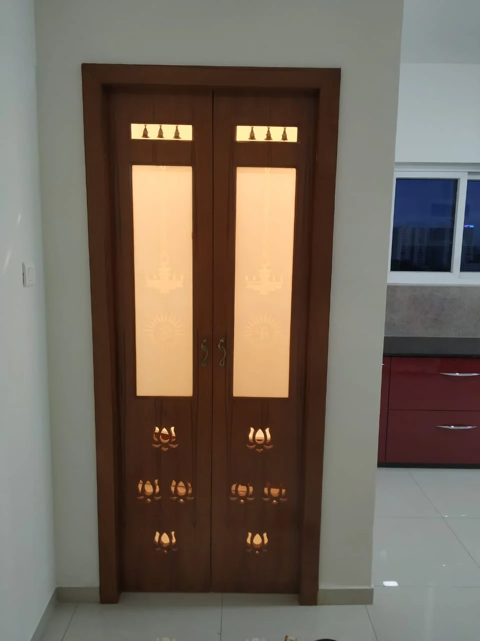 Pooja unit design